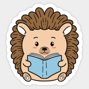 Funny hedgehog Sticker